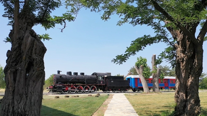 KARAAĞAÇ NOSTALJİK TRENİ ÇEVRE DÜZENLEMESİ TAMAMLANDI